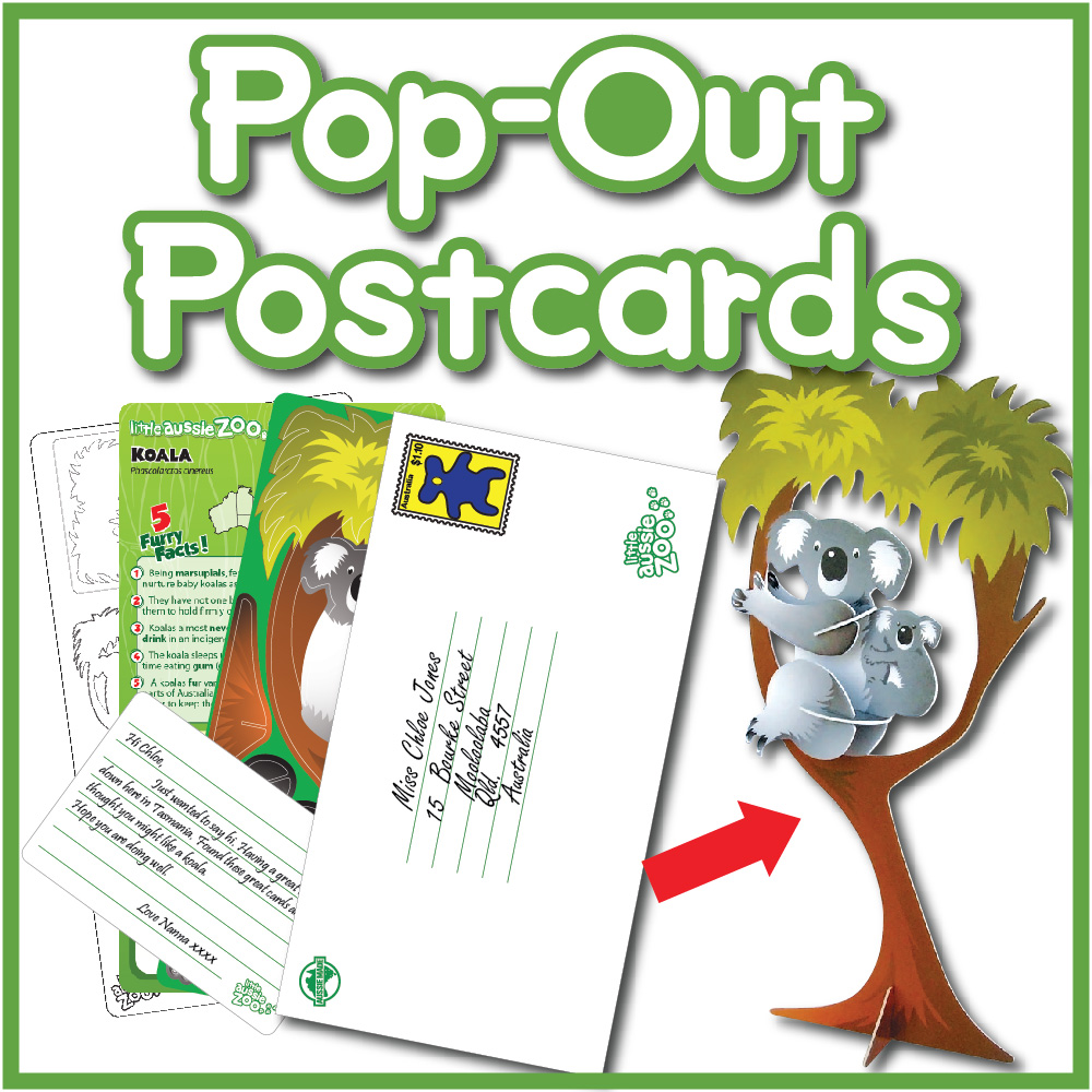 Pop-Out Postcards