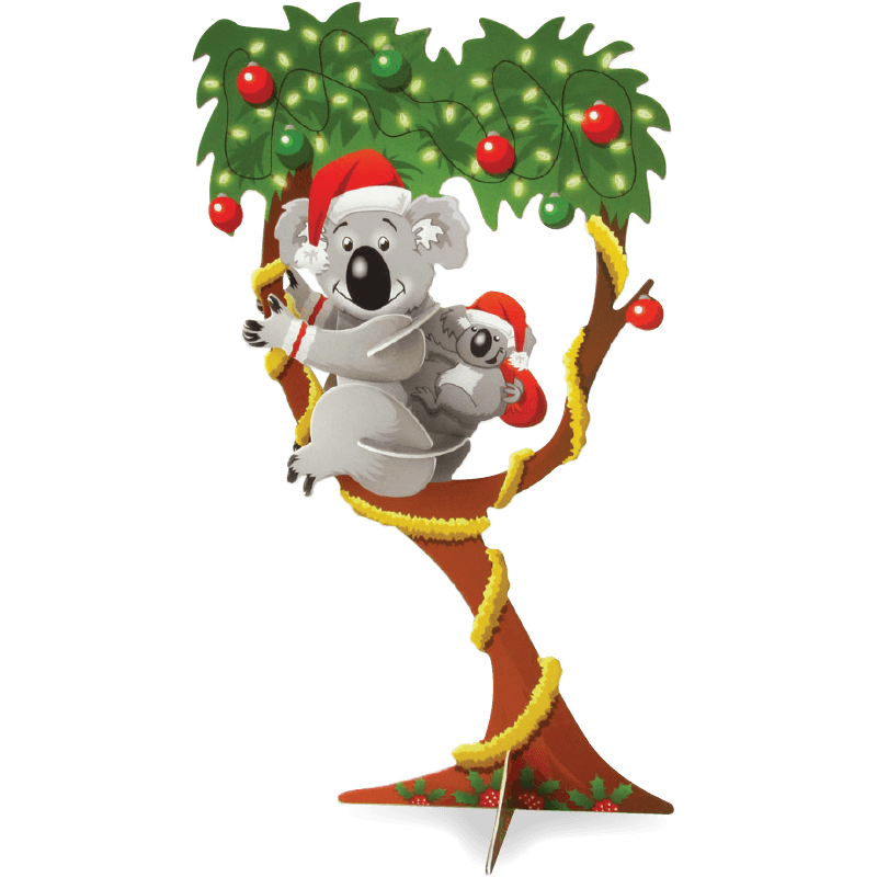 Christmas Koala - Little Aussie Zoo